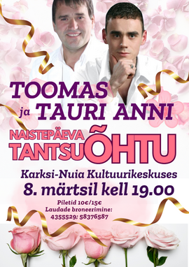 Naistepäeva tantsuõhtu